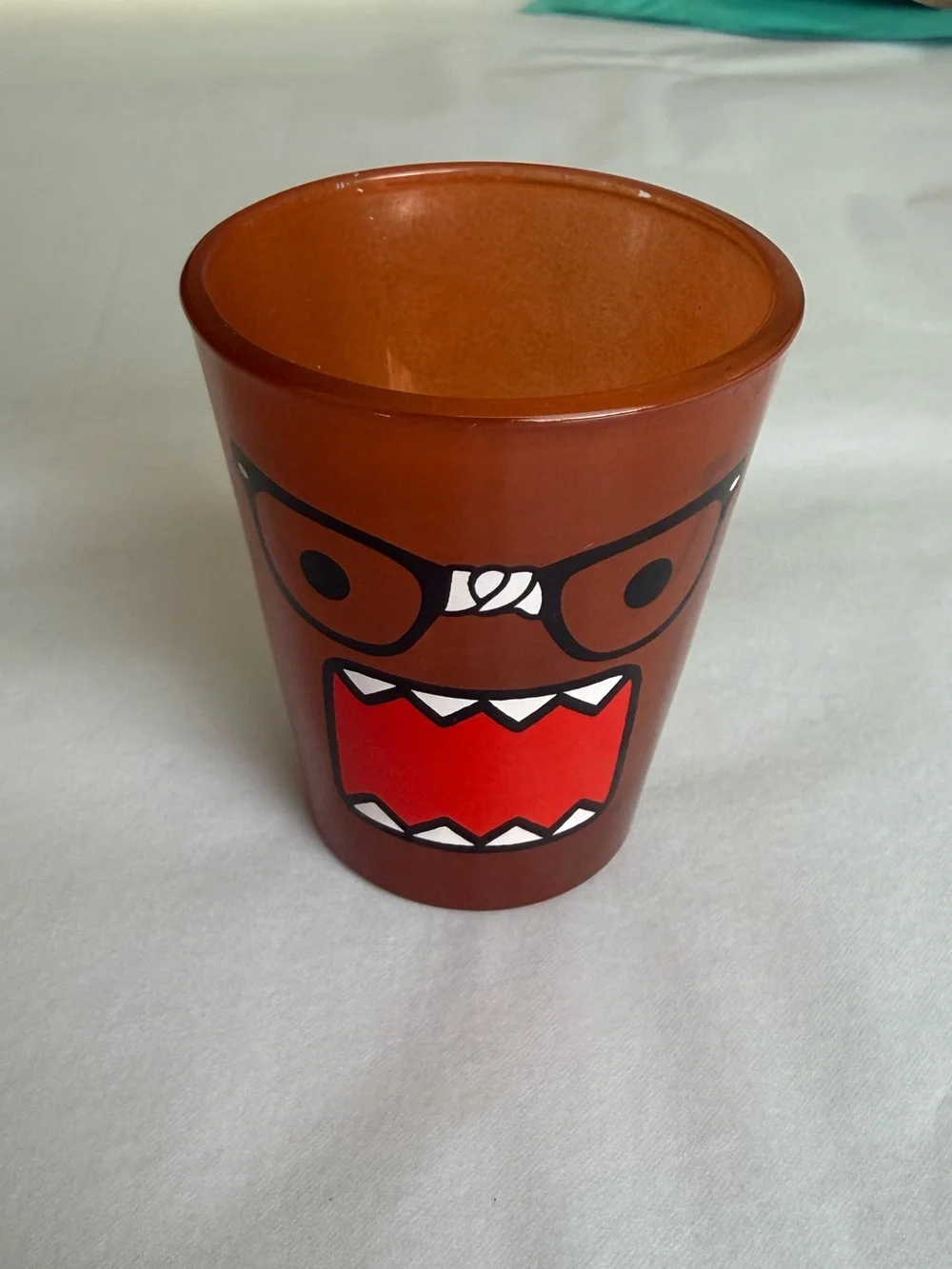 Domo Kun Shot Glass Nerd Glasses New Vtg